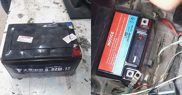 bình ắc quy bị phồng