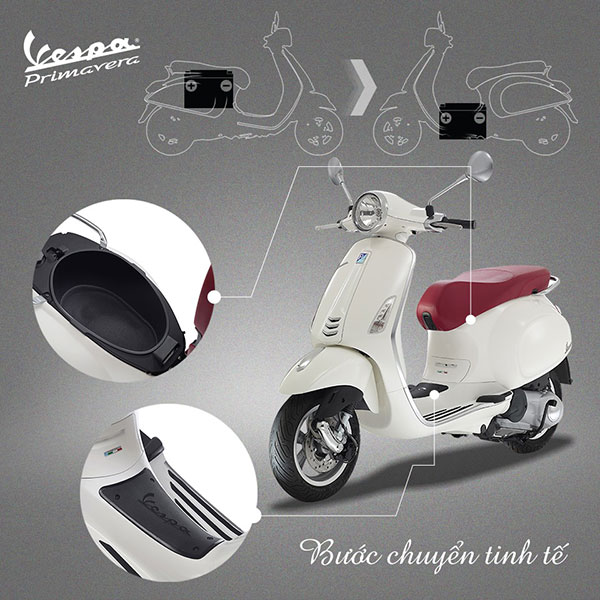 Bình ắc quy xe máy điện Vespa tại Đà Nẵng